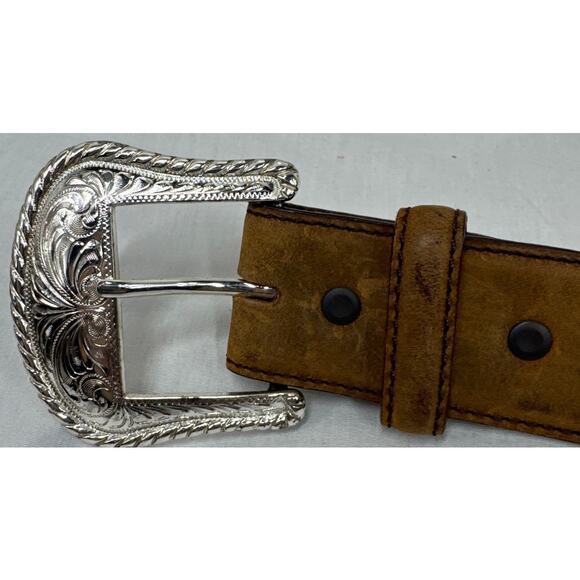 Tony Lama Men's Duke Western Belt, 36 - Picture 4 of 9